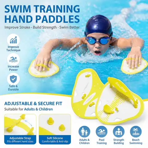 Paletas de natación para entrenamiento