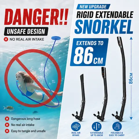 Tubos de snorkel